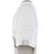 Slipper & Schnürschuhe - ELENA EDEN Sneaker aus Nappaleder und silbergrau geprägtem Veloursleder, in Größe 036 bis 042, in Farbe WEISS – Farbe WEISS – Ansicht 2