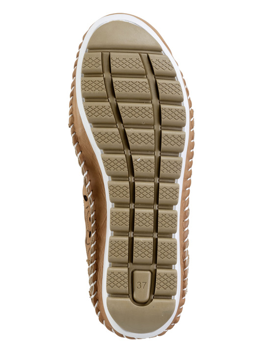 Stiefel & Stiefeletten - Gemini Bootie mit Knitter-Struktur, in Größe 036 bis 042, in Farbe WEISS Ansicht 6