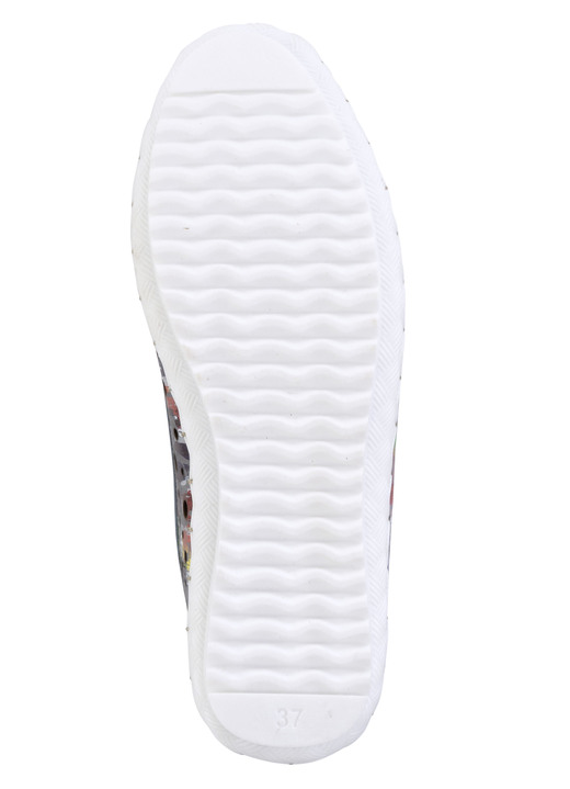 Pumps & Ballerina - Gemini Ballerina mit luftigen Durchbrüchen, in Größe 036 bis 042, in Farbe JEANS Ansicht 3