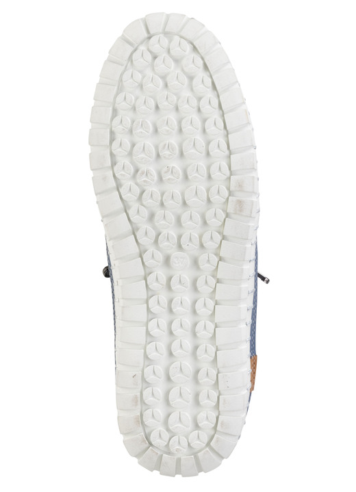 Slipper & Schnürschuhe - Gemini, sommerliche Damen-Schnürschuhe, Weite G, mit herausnehmbarem Fußbett, in Größe 036 bis 042, in Farbe JEANS Ansicht 3