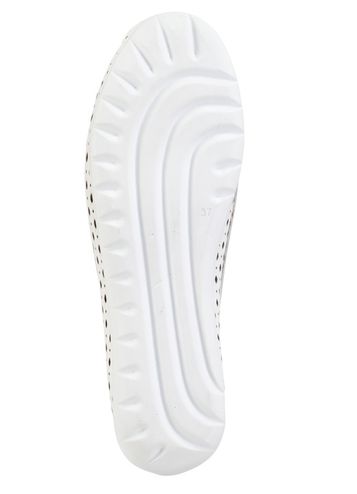 Slipper & Schnürschuhe - Gemini Slipper aus Nappaleder mit Lederspange, in Größe 036 bis 042, in Farbe MARINE Ansicht 6