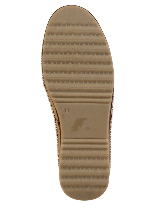 Slipper & Schnürschuhe - Gemini, sommerliche Damen-Slipper, Weite G, mit herausnehmbarem Fußbett, in Größe 036 bis 042, in Farbe WEISS Ansicht 3