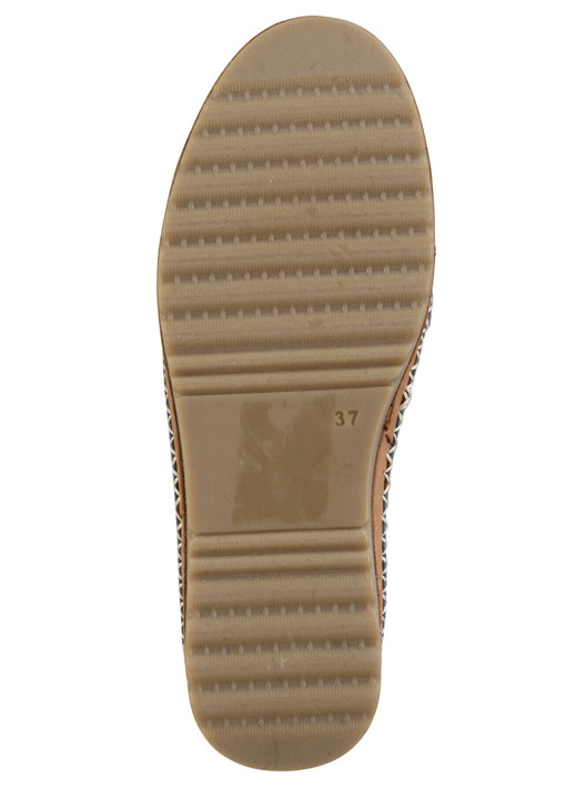 Slipper & Schnürschuhe - Gemini, sommerliche Damen-Slipper, Weite G, mit herausnehmbarem Fußbett, in Größe 036 bis 042, in Farbe WEISS Ansicht 10