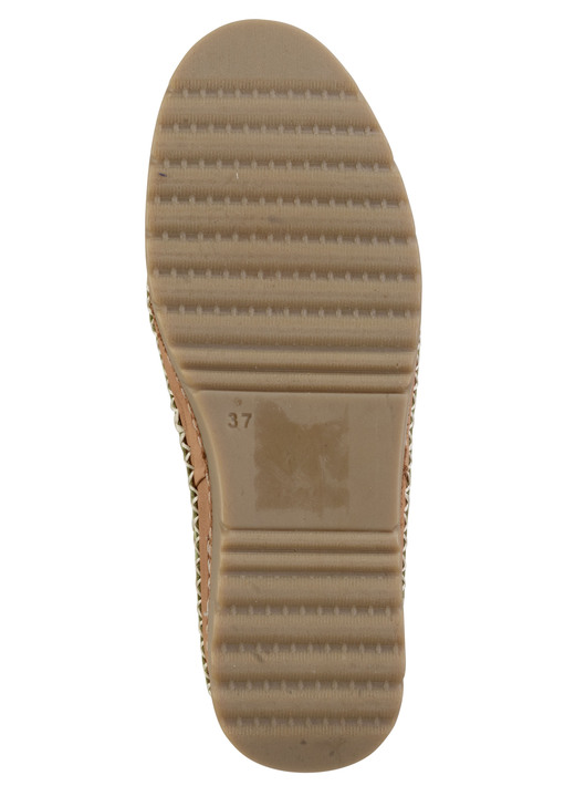 Slipper & Schnürschuhe - Gemini, sommerliche Damen-Slipper, Weite G, mit herausnehmbarem Fußbett, in Größe 036 bis 042, in Farbe JEANS Ansicht 13