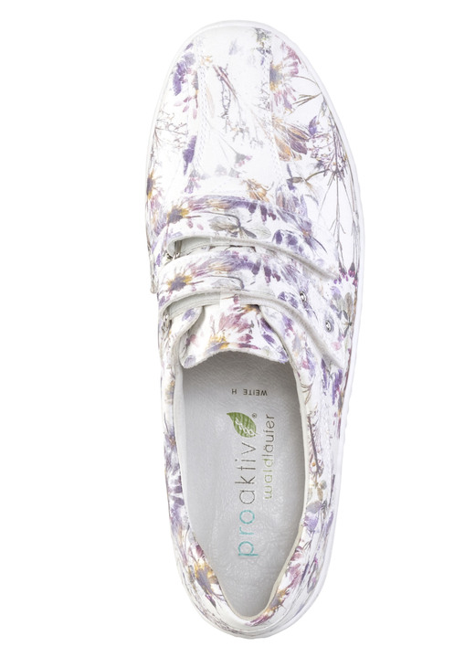 Slipper & Schnürschuhe - Waldläufer, bequeme Damen-Slipper, Weite H, mit herausnehmbarem Fußbett Ansicht 30 Slipper & Schnürschuhe - Waldläufer, bequeme Damen-Slipper, Weite H, mit herausnehmbarem Fußbett, in Größe 3 1/2 bis 8, in Farbe DUNKELBLAU Ansicht 30