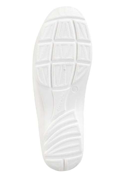 Slipper & Schnürschuhe - Waldläufer, bequeme Damen-Slipper, Weite H, mit herausnehmbarem Fußbett, in Größe 3 1/2 bis 8, in Farbe ALTSILBER Ansicht 31