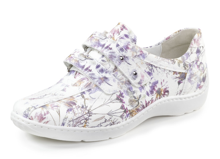 Slipper & Schnürschuhe - Waldläufer, bequeme Damen-Slipper, Weite H, mit herausnehmbarem Fußbett Ansicht 29 Slipper & Schnürschuhe - Waldläufer, bequeme Damen-Slipper, Weite H, mit herausnehmbarem Fußbett, in Größe 3 1/2 bis 8, in Farbe DUNKELBLAU Ansicht 29