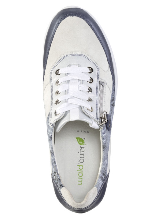 Slipper & Schnürschuhe - Waldläufer Sneaker aus edlem Leder-Materialmix, in Größe 3 1/2 bis 8, in Farbe SEKT-BRONZE-PLATIN Ansicht 5