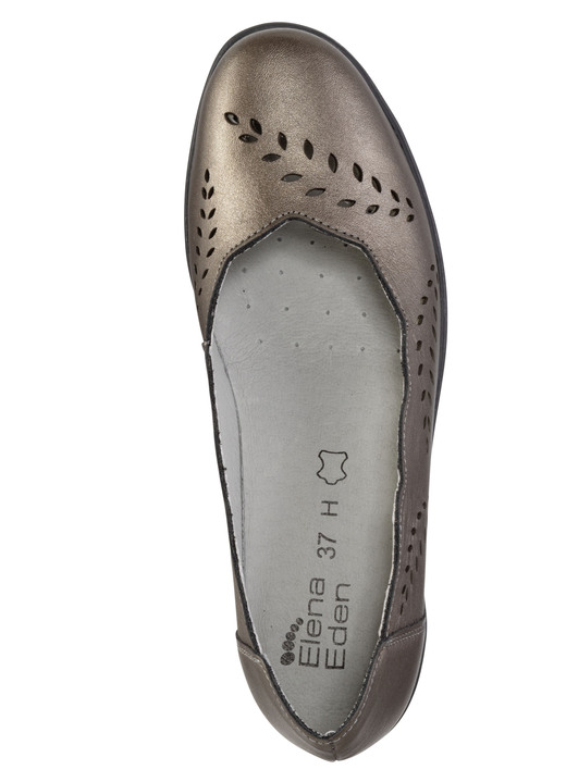 Pumps & Ballerina - ELENA EDEN, stilvolle Damen-Pumps, Weite H, mit herausnehmbarem Fußbett, in Größe 036 bis 042, in Farbe ANTIKBRONZE Ansicht 2