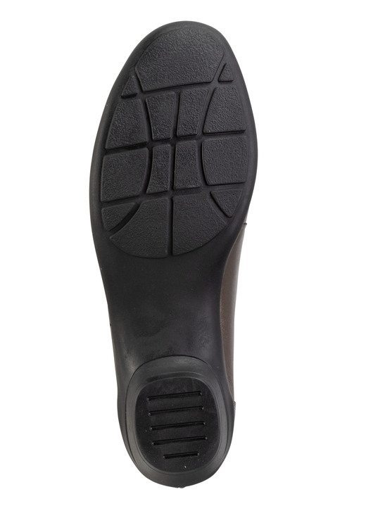 Pumps & Ballerina - ELENA EDEN, stilvolle Damen-Pumps, Weite H, mit herausnehmbarem Fußbett, in Größe 036 bis 042, in Farbe SCHWARZ Ansicht 6