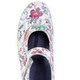 Slipper & Schnürschuhe - Slipper aus floral bedrucktem Leder, in Größe 036 bis 042, in Farbe ECRU-BUNT – Farbe ECRU-BUNT – Ansicht 2