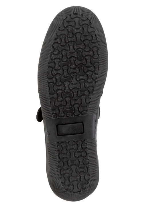 Slipper & Schnürschuhe - ELENA EDEN Klettschuh mit luftiger Perforation, in Größe 036 bis 042, in Farbe SCHWARZ Ansicht 3