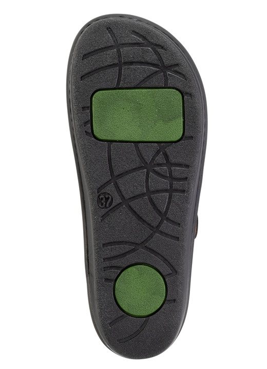 Sandaletten & Pantoletten - Mubb, sommerliche Damen-Clogs, Weite H, mit herausnehmbarem Fußbett, in Größe 036 bis 042, in Farbe WEISS Ansicht 6