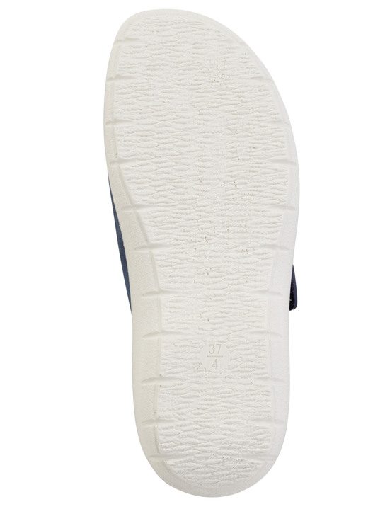 Sandaletten & Pantoletten - Pantolette mit Glitzersteinchen, in Größe 036 bis 042, in Farbe JEANS Ansicht 3