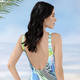 Damen - Sunflair Badeanzug mit buntem Druckdessin, schalenlos, durchbräunend – Farbe TÜRKIS-BUNT – Ansicht 2 Damen - Sunflair Badeanzug mit buntem Druckdessin, schalenlos, durchbräunend, in Größe 036 bis 048, in Farbe TÜRKIS-BUNT – Farbe TÜRKIS-BUNT – Ansicht 2