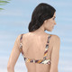 Bikinis - Bikini mit Bügel, schalenlos, seitlich raffbar – Farbe SCHOKO-BUNT – Ansicht 4 Bikinis - Bikini mit Bügel, schalenlos, seitlich raffbar, in Größe 036 bis 048, in Cup C, in Farbe SCHOKO-BUNT – Farbe SCHOKO-BUNT – Ansicht 4
