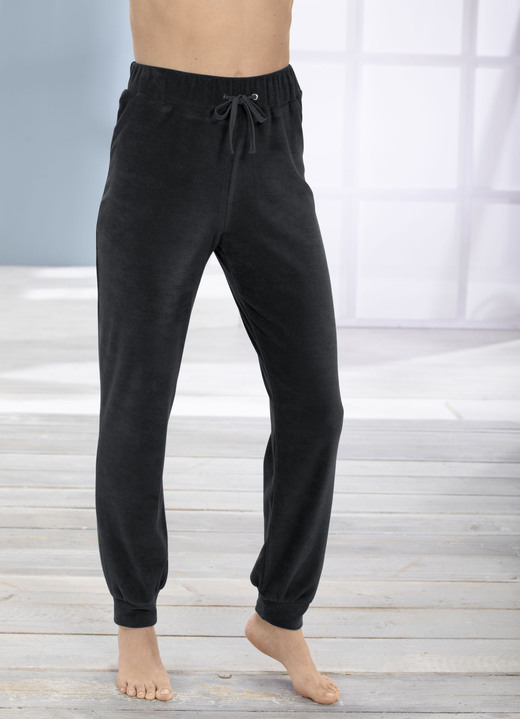 Freizeithosen - Hose mit bequemem Dehnund, in Größe 036 bis 054, in Farbe TÜRKIS Ansicht 3