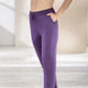 Freizeithosen - Hose mit bequemem Dehnbund, in Größe 018 bis 054, in Farbe LILA – Farbe LILA – Ansicht 1
