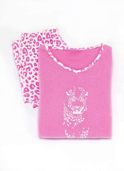 Schlafanzüge & Shortys - Zweierpack Shorty mit Dehnbund aus Baumwolle, in Größe 034 bis 052, in Farbe 1X KROKUS, 1X PINK Ansicht 4