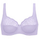Bügel-BH - Format Bügel-BH mit elastischer Spitze, in Größe 075 bis 095, in Cup D, in Farbe FLIEDER – Farbe FLIEDER – Ansicht 2