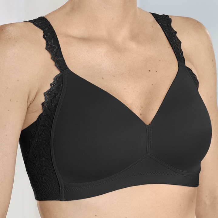 Soft-BH - Naturana BH mit Shaping-Effekt, in Größe 075 bis 100, in Cup C, in Farbe SCHWARZ Ansicht 2