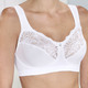 Soft-BH - Swegmark BH mit hübscher Elastikspitze, in Größe 075 bis 105, in Cup C, in Farbe WEISS – Farbe WEISS – Ansicht 2
