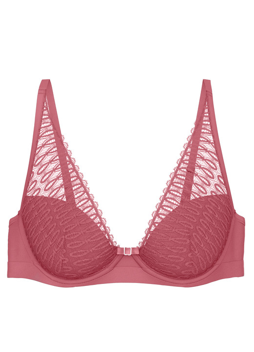 Bügel-BH - Triumph Aura Spotlight Bügel-BH mit gepolsterten Cups, in Größe 070 bis 090, in Cup B, in Farbe KORALLE Ansicht 4