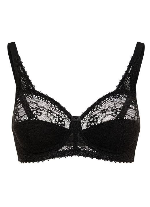 Soft-BH - Susa BH mit hübscher Elastikspitze Ansicht 6 Soft-BH - Susa BH mit hübscher Elastikspitze, in Größe 075 bis 095, in Cup C, in Farbe SAND Ansicht 6