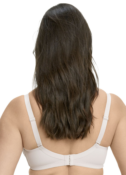 Soft-BH - Susa BH mit hübscher Elastikspitze, in Größe 075 bis 095, in Cup D, in Farbe SAND Ansicht 3