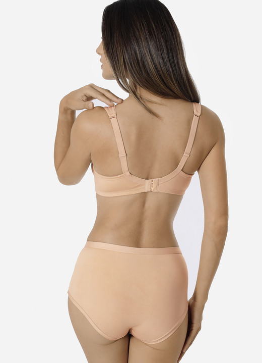 Bügel-BH - Sassa BH mit verstärktem Rückteil Ansicht 4 Bügel-BH - Sassa BH mit verstärktem Rückteil, in Größe 075 bis 100, in Cup C, in Farbe PUDER Ansicht 4