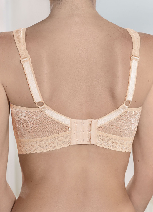 Soft-BH - BH mit Haftband für perfekten Sitz Ansicht 2 Soft-BH - BH mit Haftband für perfekten Sitz, in Größe 080 bis 115, in Cup C, in Farbe PUDER Ansicht 2