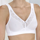 Soft-BH - Swegmark of Sweden BH mit hohem Baumwollanteil, in Größe 075 bis 105, in Cup D, in Farbe WEISS – Farbe WEISS – Ansicht 2