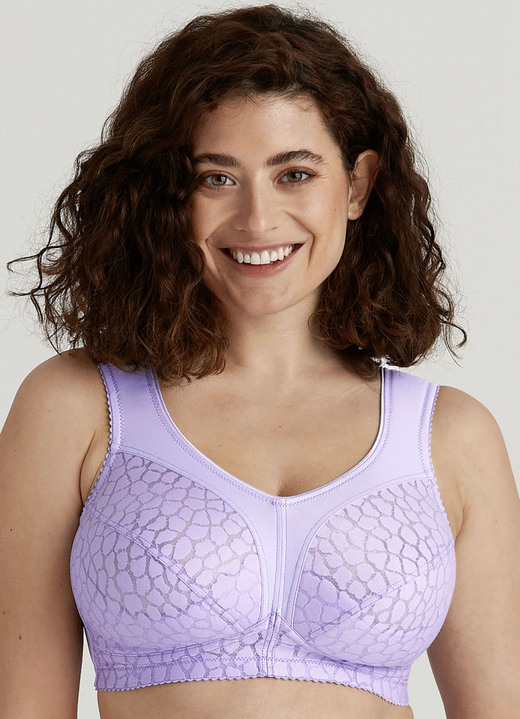 Soft-BH - Miss Mary BH mit strukturierten Cups, in Größe 080 bis 110, in Cup H, in Farbe WEISS Ansicht 9