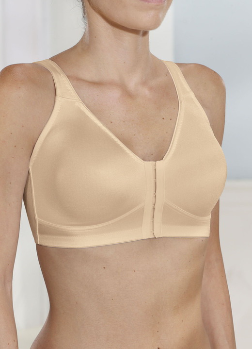 Vorderverschluss-BH - Speidel BH mit praktischem Vorderverschluss, in Größe 080 bis 115, in Cup C, in Farbe WEISS Ansicht 3