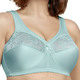 Soft-BH - Glamorise Stütz-BH mit Spitze – Farbe GLETSCHER – Ansicht 1 Soft-BH - Glamorise Stütz-BH mit Spitze, in Größe 080 bis 130, in Cup H, in Farbe PETROL – Farbe GLETSCHER – Ansicht 1
