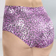 Slips - Viererpack Slips mit Raubtierdessin – Farbe LILA-SCHWARZ-WEISS – Ansicht 2 Slips - Viererpack Slips mit Raubtierdessin, in Größe 038 bis 054, in Farbe LILA-SCHWARZ-WEISS – Farbe LILA-SCHWARZ-WEISS – Ansicht 2