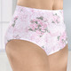 Slips - Viererpack Slips mit hübschem Rosendruck – Farbe WEISS-ROSÉ-BUNT – Ansicht 1 Slips - Viererpack Slips mit hübschem Rosendruck, in Größe 038 bis 056, in Farbe WEISS-ROSÉ-BUNT – Farbe WEISS-ROSÉ-BUNT – Ansicht 1