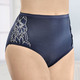 Slips - Viererpack Slips mit Spitzenbesätzen im Vorderteil, in Größe 038 bis 054, in Farbe MARINE – Farbe MARINE – Ansicht 1