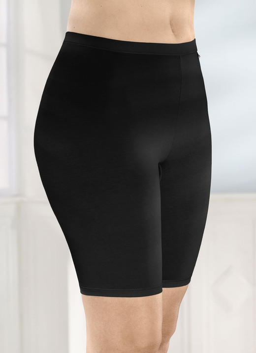 Schlüpfer - brio lingerie Viererpack Longpants, in Größe 038 bis 054, in Farbe 2X PUDER, 2X WEISS Ansicht 6