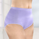 Slips - Fünferpack Slips mit elastischen Abschlüssen – Farbe 3X FLIEDER, 2X WEISS – Ansicht 1 Slips - Fünferpack Slips mit elastischen Abschlüssen, in Größe 040 bis 058, in Farbe 3X FLIEDER, 2X WEISS – Farbe 3X FLIEDER, 2X WEISS – Ansicht 1