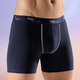 Pants & Boxershorts - Viererpack Pants mit Elastikbund, in Größe 005 bis 011, in Farbe 2X GRAUBLAU, 2X NAVY – Farbe 2X GRAUBLAU, 2X NAVY – Ansicht 2