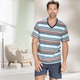 Shortys - Zweierpack Shortys mit V-Ausschnitt – Farbe 1X HELLGRÜN-MARINE-BUNT, 1X HELLBLAU-MARINE-BUNT – Ansicht 4 Shortys - Zweierpack Shortys mit V-Ausschnitt, in Größe 046 bis 062, in Farbe 1X HELLGRÜN-MARINE-BUNT, 1X HELLBLAU-MARINE-BUNT – Farbe 1X HELLGRÜN-MARINE-BUNT, 1X HELLBLAU-MARINE-BUNT – Ansicht 4