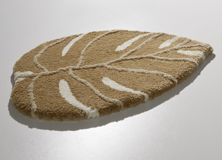 Badgarnituren - Barfußweiche Badgarnitur in Supersoft-Qualität, in Größe 100 (Vorleger halbrund, 50/80 cm) bis 112 (WC-Deckelbezug, 47/ 50 cm), in Farbe CAPPUCCINO Ansicht 1