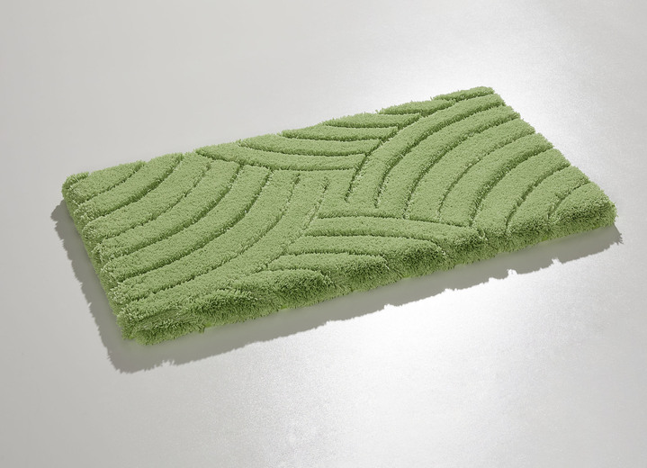 Badgarnituren - Barfußweiche Magicsoft Badgarnitur , in Größe 100 (Vorleger halbrund, 50/ 80 cm) bis 112 (WC-Deckelbezug, 47/ 50 cm), in Farbe TERRA Ansicht 5