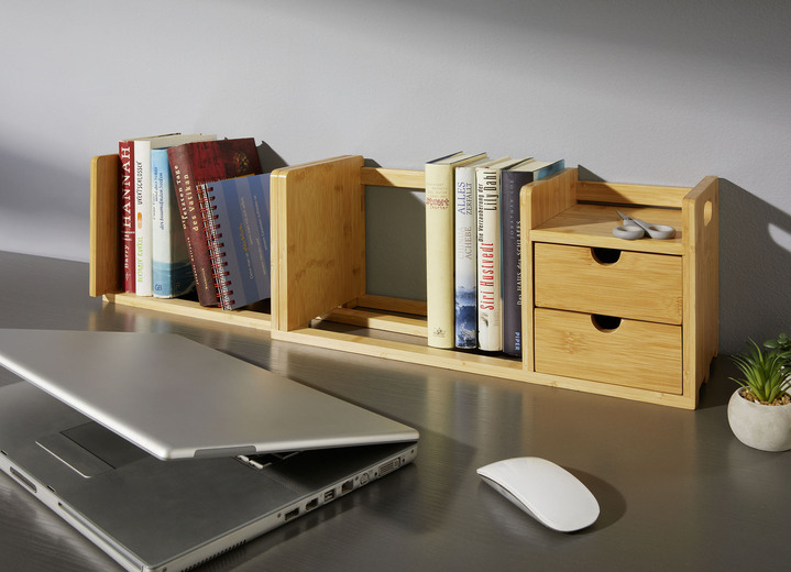 Möbel - Regal aus Bambus, in Farbe NATUR Ansicht 2