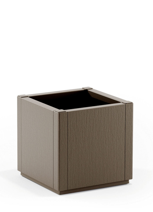 Blumentöpfe & Pflanzgefäße - Pflanzkasten aus recyceltem Polypropylen, in Farbe GRÜN, in Ausführung Ohne Spalier, breit Ansicht 15