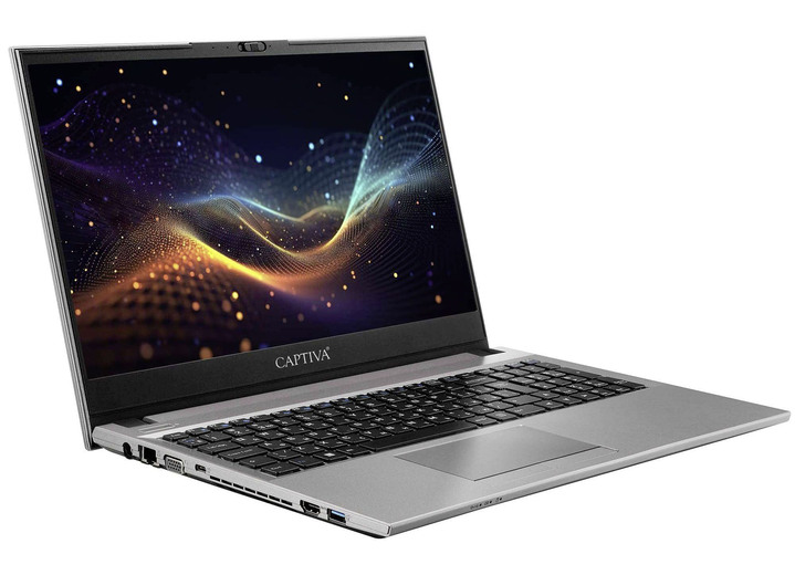 Computer & Elektronik - Captiva Notebook I85-224 Ansicht 2 Computer & Elektronik - Captiva Notebook I85-224, in Farbe SILBER Ansicht 2