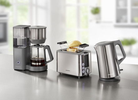 Grundig Frühstücksserie aus hochwertigem Edelstahl