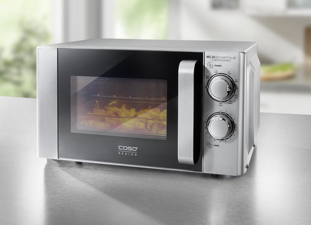 CASO Leistungsstarke Mikrowelle mit Grill