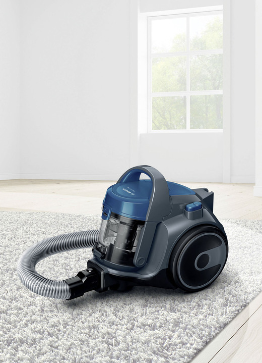 Mit Kabel - Beutelloser Zyklon-Bodenstaubsauger von Bosch, in Farbe BLAU Ansicht 1